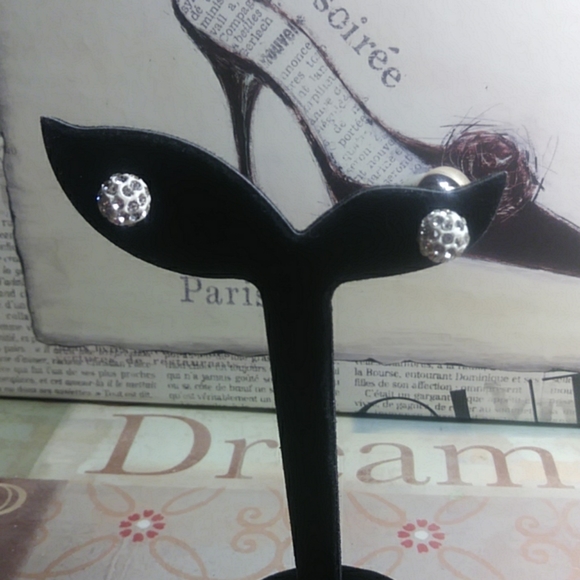 Dbl Ended Faux Pearl Earrings💗 - Picture 6 of 6